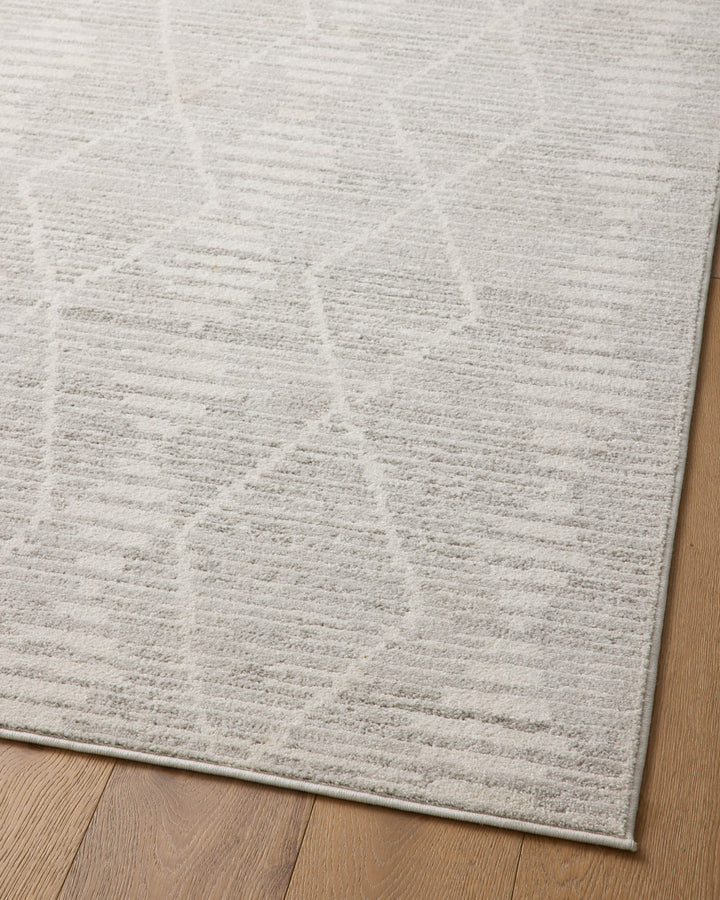 Loloi II Kamala Ivory / Silver Area Rug (KAM-02)