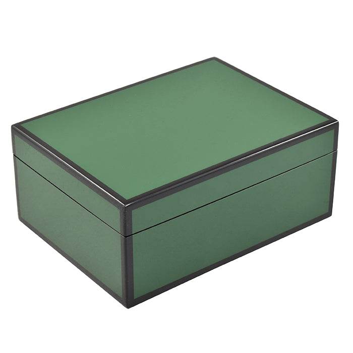 Lacquer Medium Box (Forest Green)