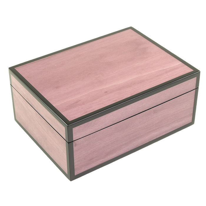 Lacquer Medium Box (Purple Tulipwood)