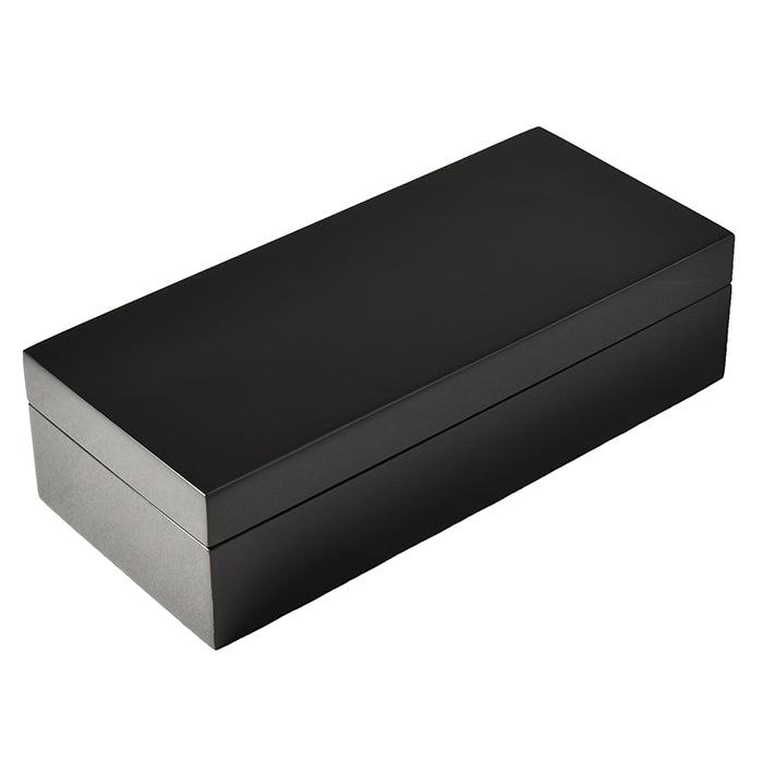 Lacquer Long Pencil Box (Black)