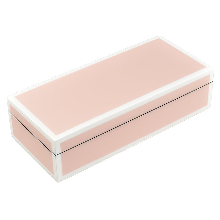 Lacquer Long Pencil Box (Paris Pink)