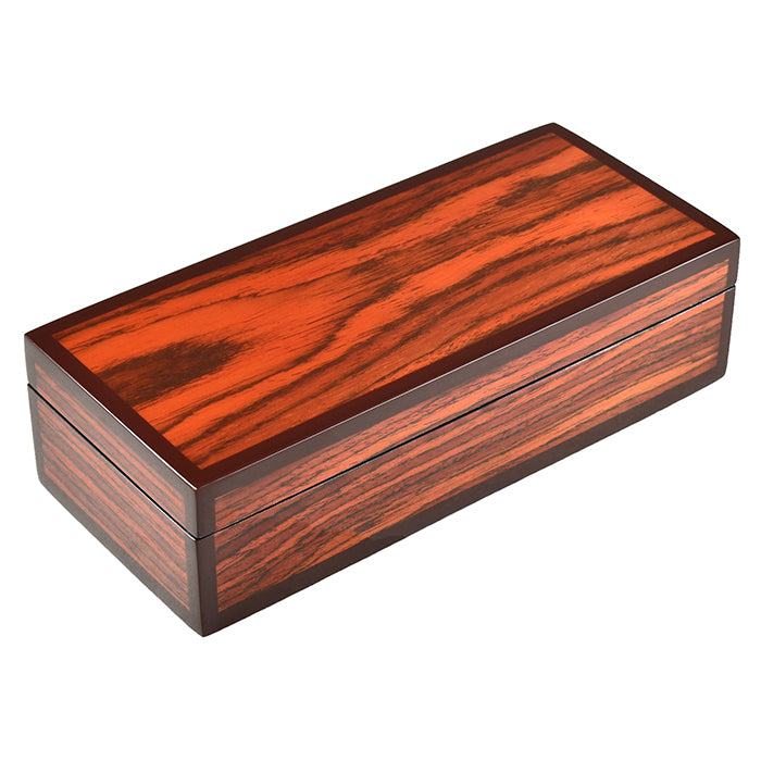 Lacquer Long Pencil Box (Rosewood)