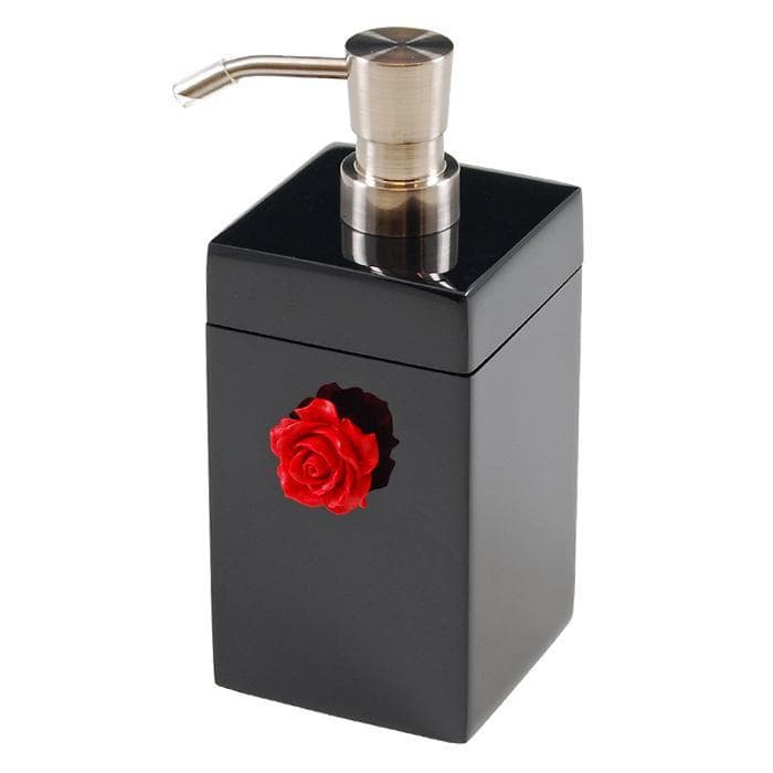 Black Rose Lacquer Soap Pump