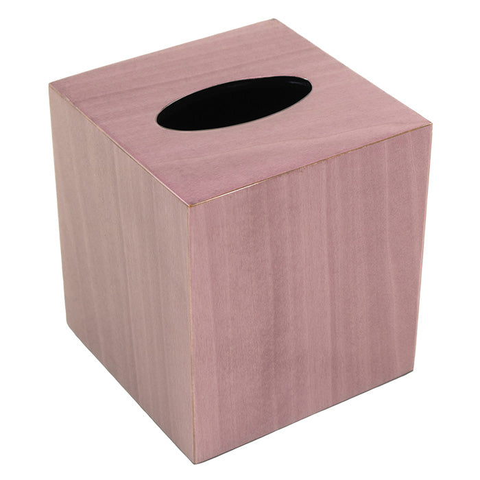 Purple Tulipwood Lacquer Tissue Box