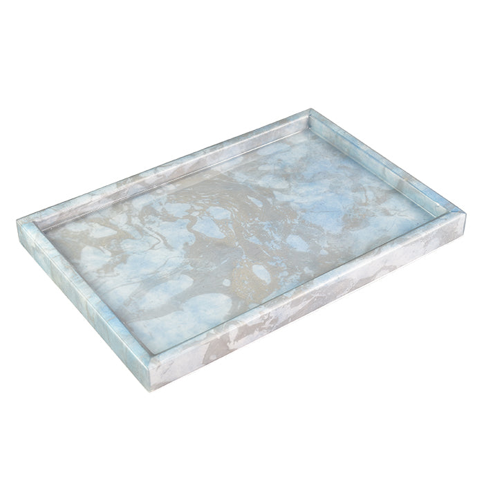 Cool Spring with White Lacquer Vanity Tray