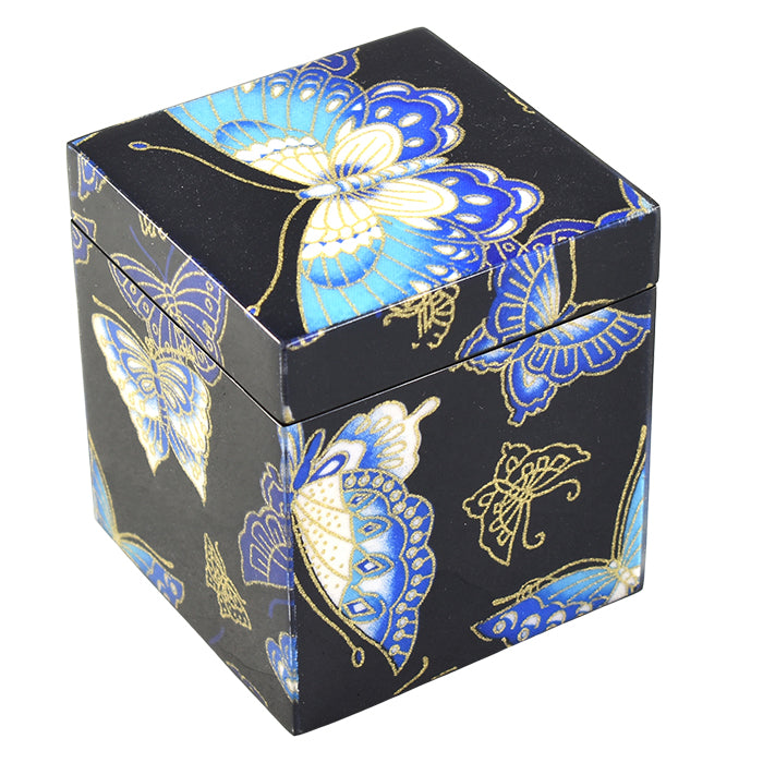 Butterflies Lacquer Canister