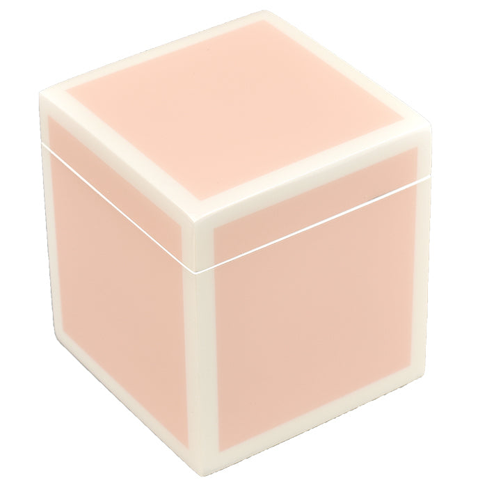 Paris Pink Lacquer Canister