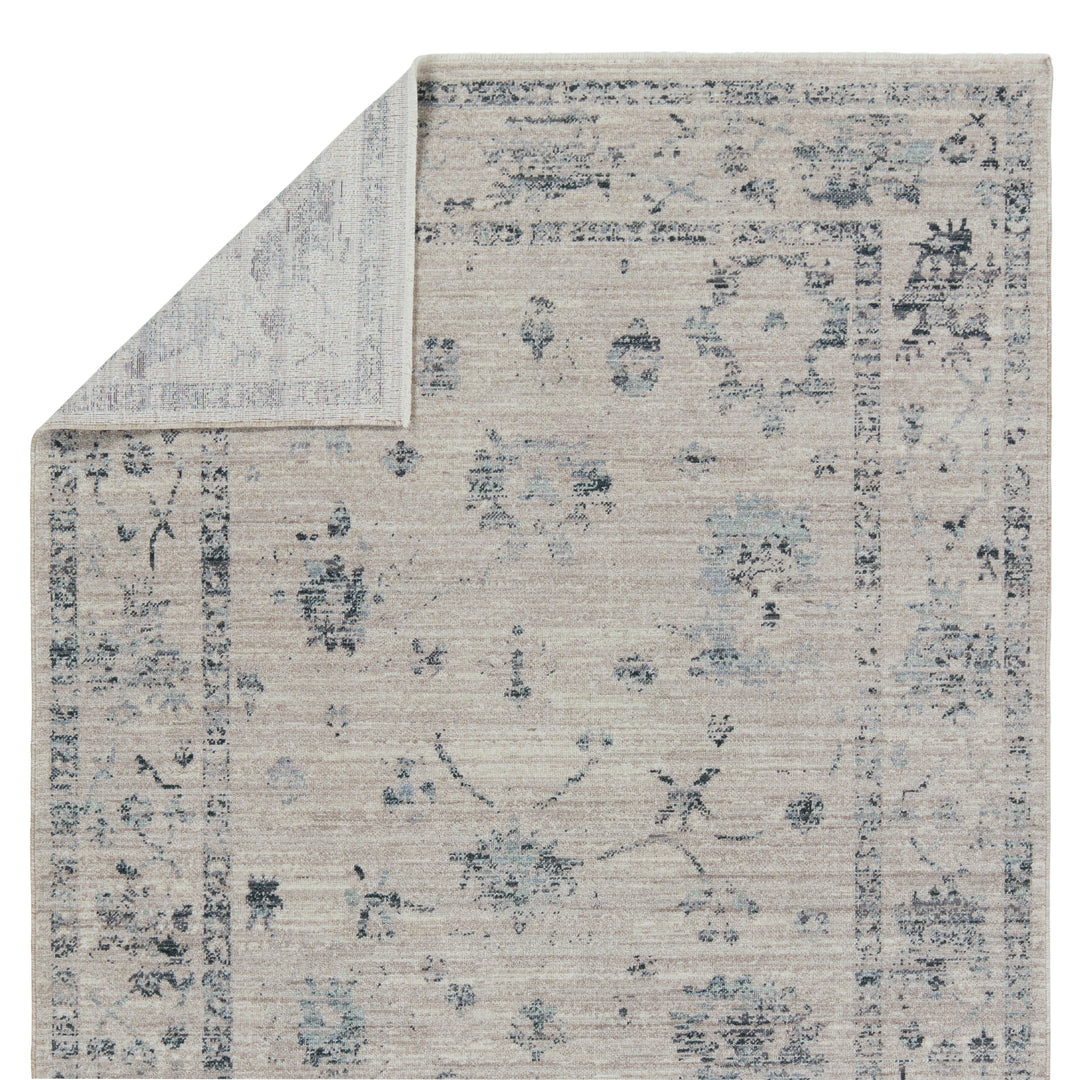 Vibe by Jaipur Living Adelaide Floral Blue/ Gray Area Rug (LEILA - LEI01)