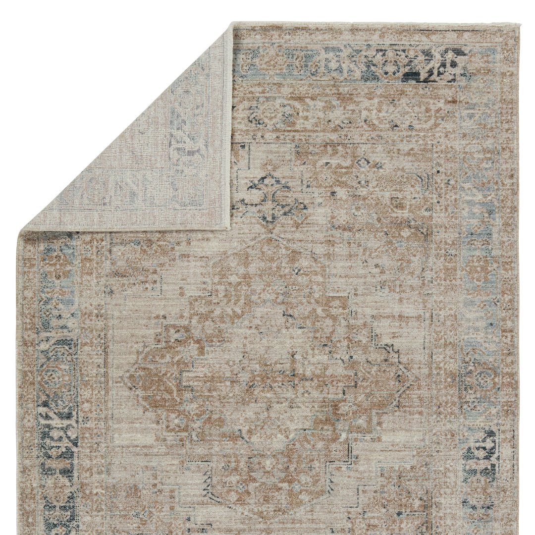 Vibe by Jaipur Living Emory Medallion Taupe/ Tan Area Rug (LEILA - LEI04)