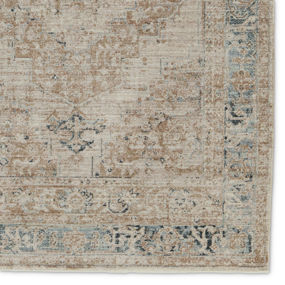 Vibe by Jaipur Living Emory Medallion Taupe/ Tan Area Rug (LEILA - LEI04)