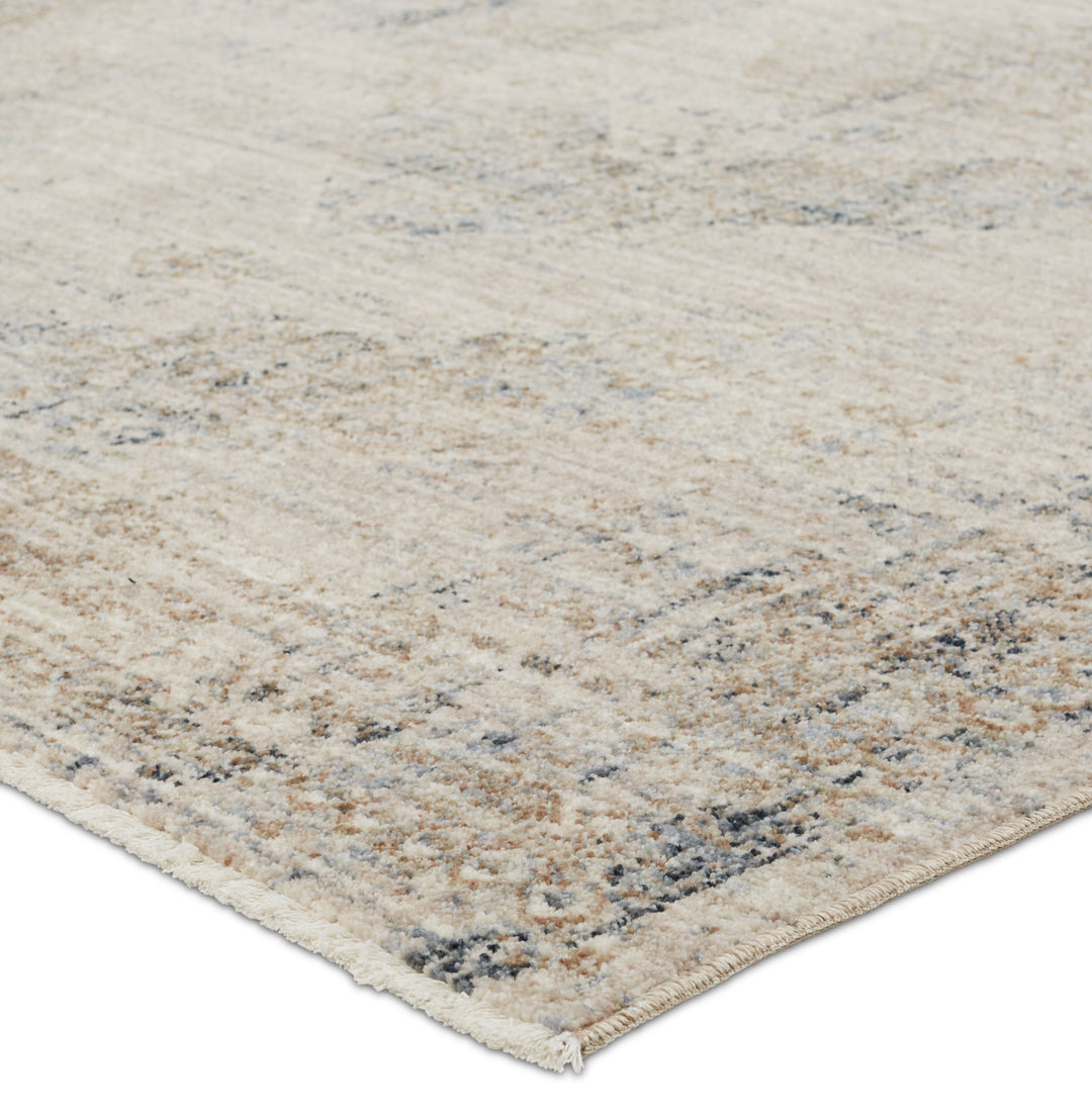 Vibe by Jaipur Living Emory Medallion Taupe/ Blue Area Rug (LEILA - LEI05)