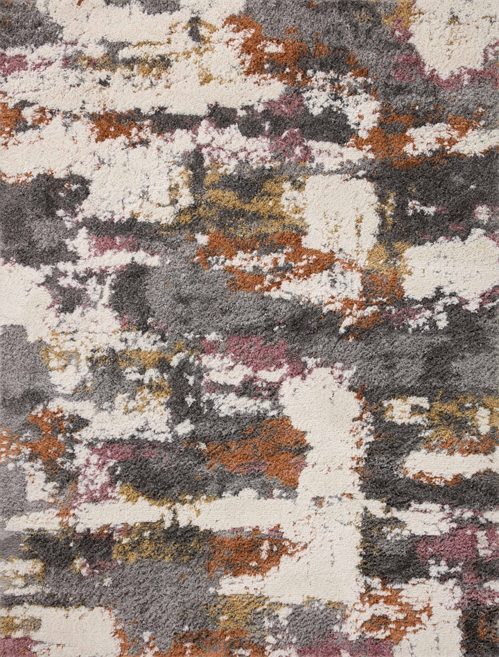 Loloi Levitt Shag Grey / Multi Area Rug (LEV-04)