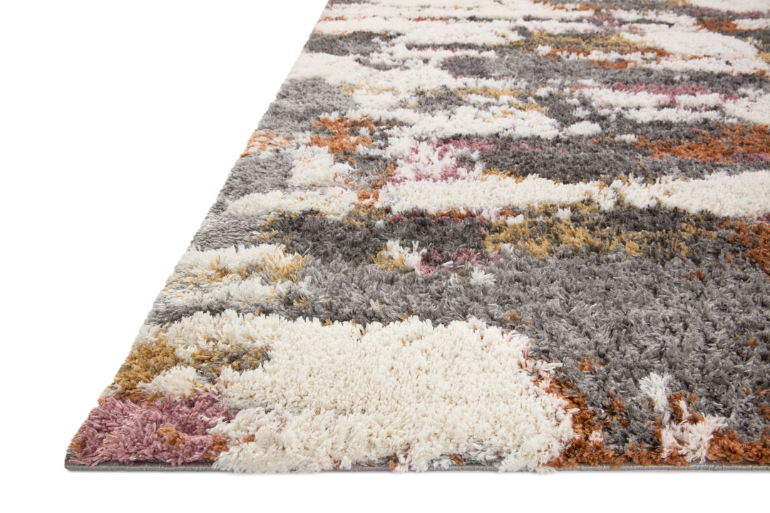 Loloi Levitt Shag Grey / Multi Area Rug (LEV-04)