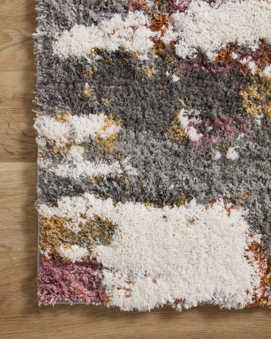 Loloi Levitt Shag Grey / Multi Area Rug (LEV-04)