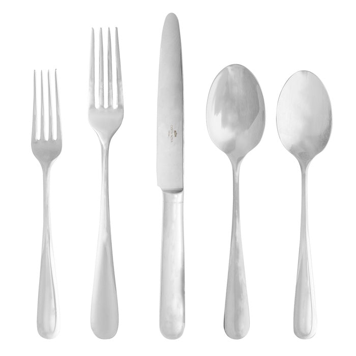 Costa Nova Lumi Polished Five Piece Flatware Set