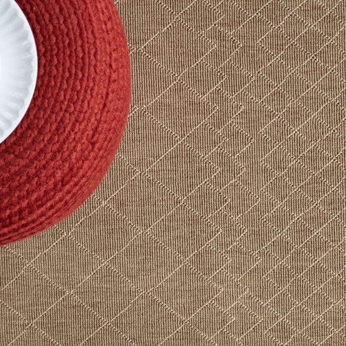 Vibe by Jaipur Living Almasi Indoor/ Outdoor Trellis Dark Taupe/ Beige Area Rug (MAHABA - MAH05)