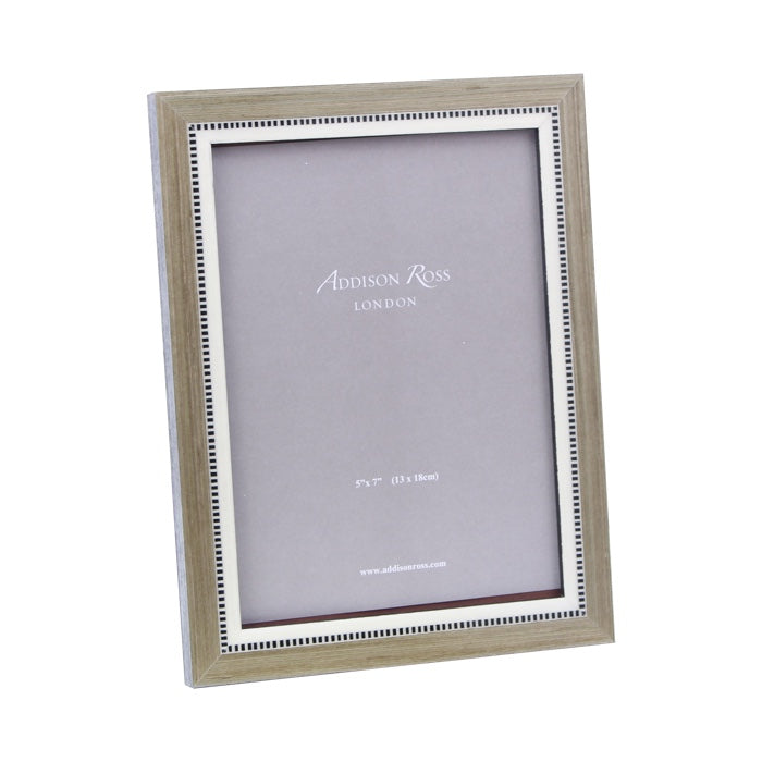 Addison Ross Miki Grey Marquetry Picture Frame - Thumbnail 2