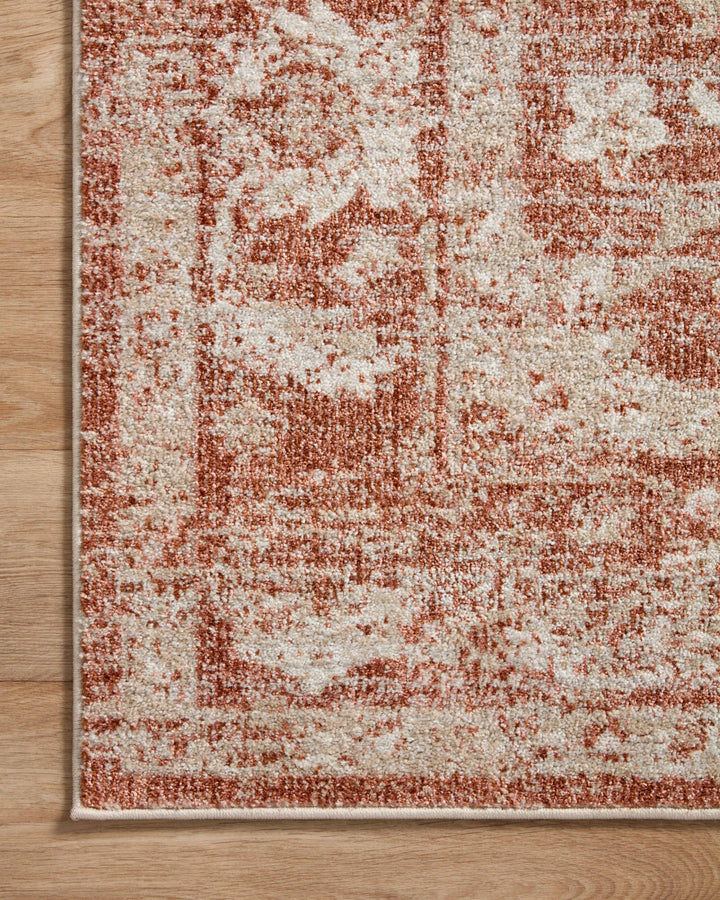 Loloi II Odette Rust / Ivory Area Rug (ODT-03)