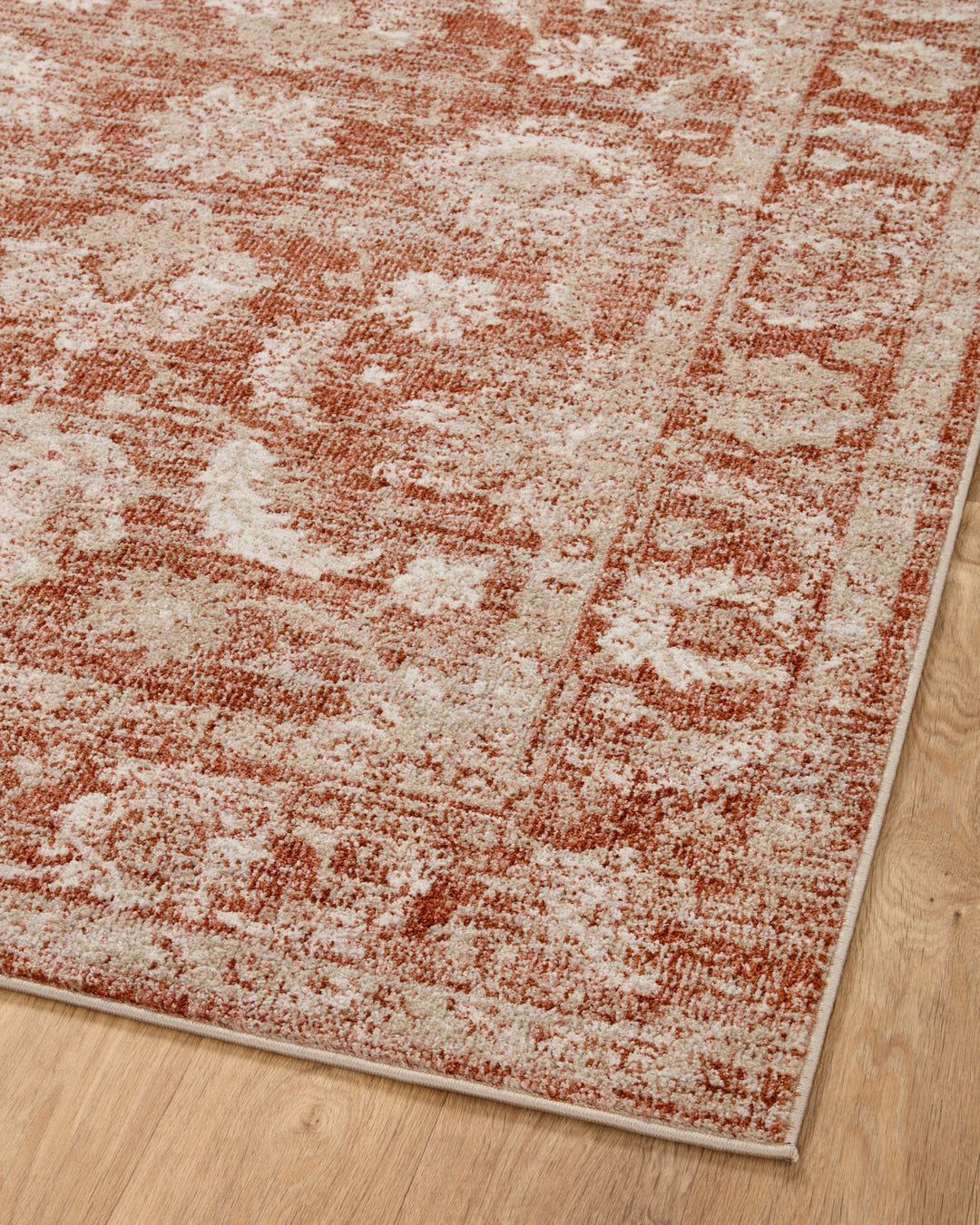 Loloi II Odette Rust / Ivory Area Rug (ODT-03)