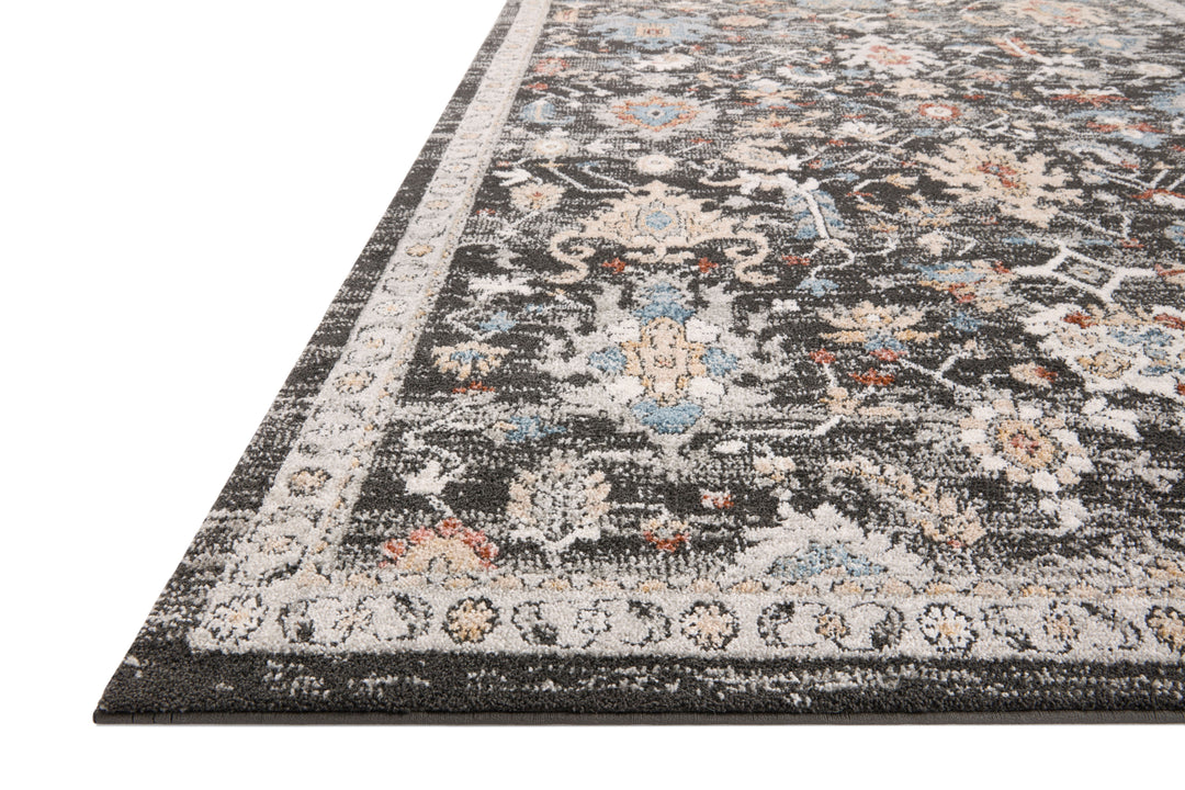 Loloi II Odette Charcoal / Multi Area Rug (ODT-04)