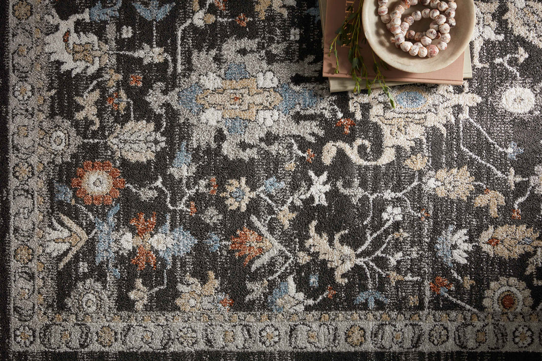 Loloi II Odette Charcoal / Multi Area Rug (ODT-04)