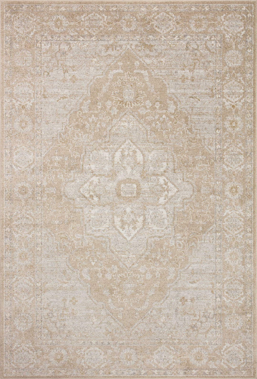 Loloi II Odette Beige / Silver Area Rug (ODT-05)