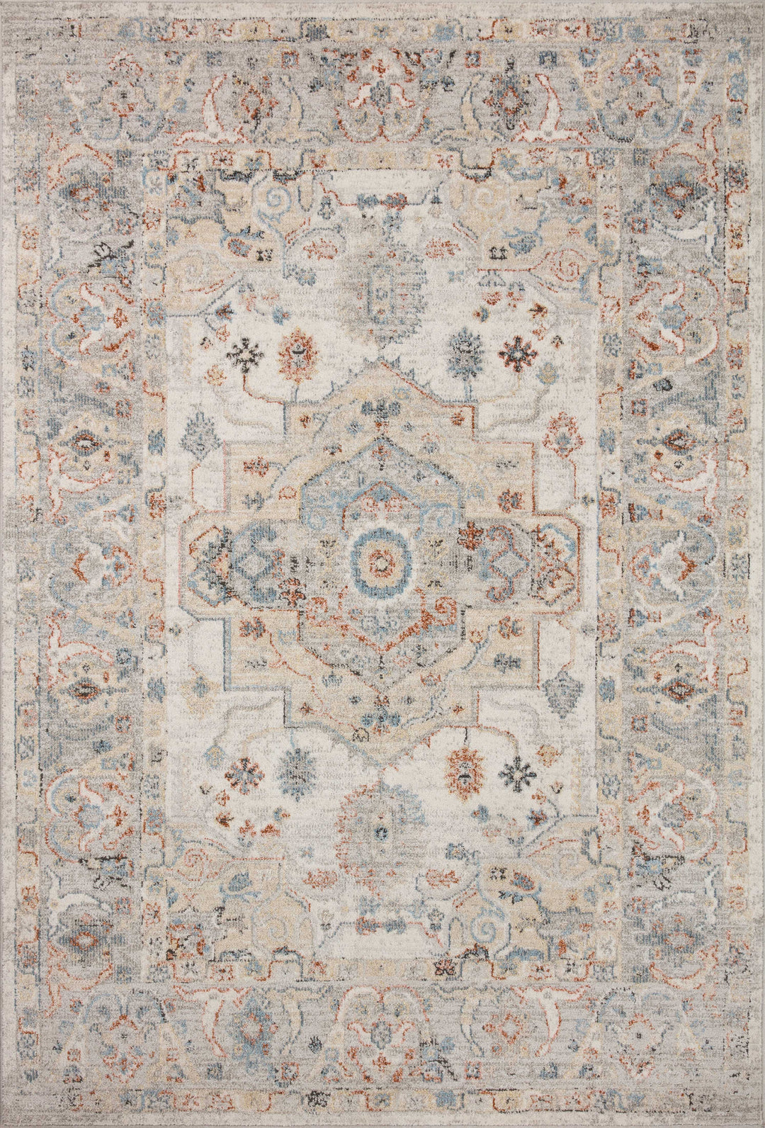 Loloi II Odette Ivory / Multi Area Rug (ODT-09)