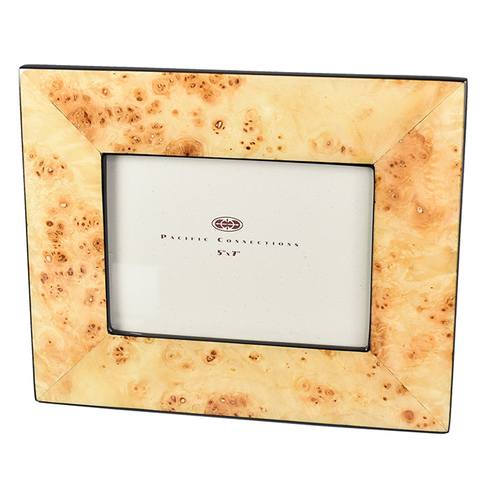 Lacquer Picture Frame (Mappa Burl)
