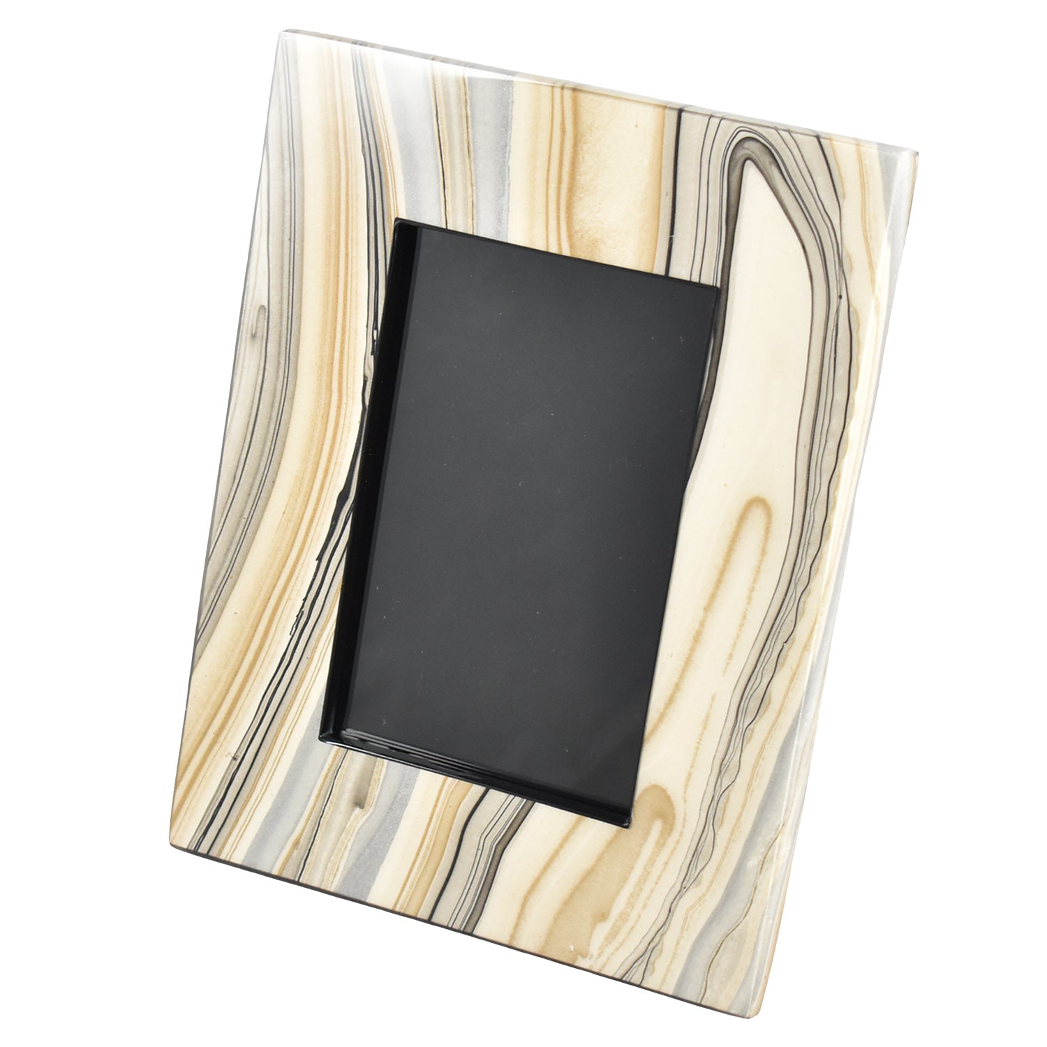 Lacquer Picture Frames (Tucson Paper Inlay) - Thumbnail 2