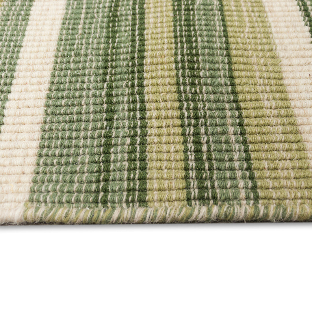 Liora Manne Aruba Faded Stripe Indoor Rug Green