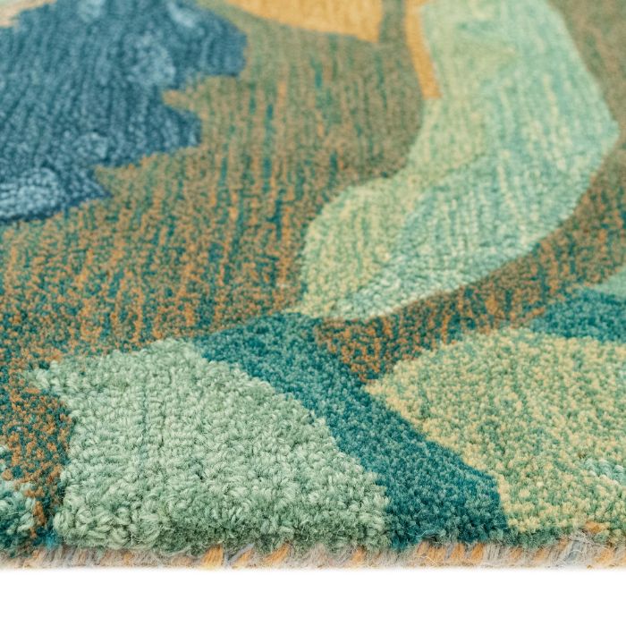 Liora Manne Corsica Panorama Indoor Rug Blue/Green