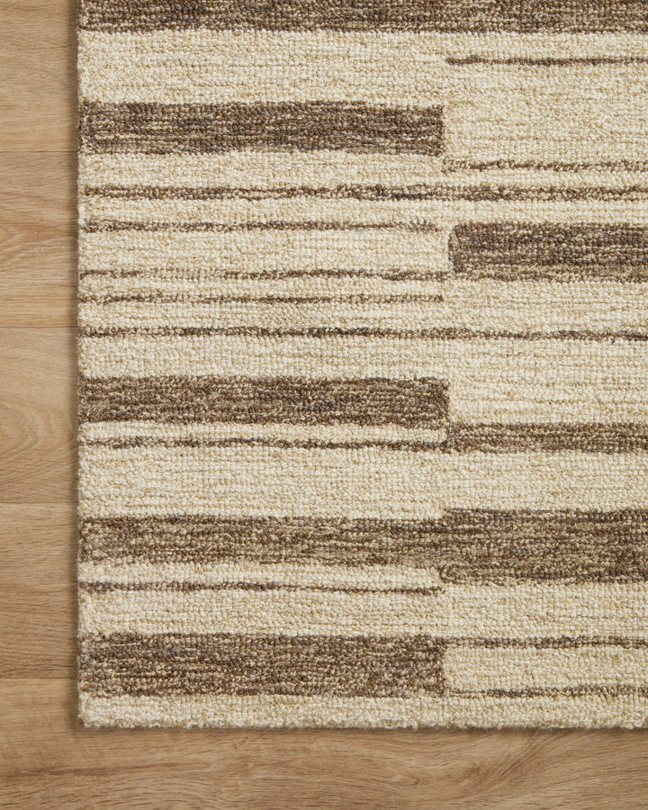 Chris Loves Julia x Loloi  Polly Beige / Tobacco Area Rug (POL-04)