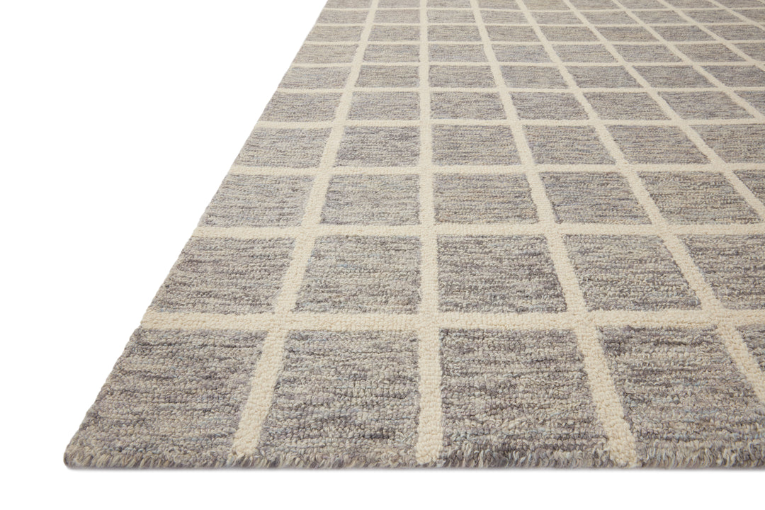 Chris Loves Julia x Loloi  Polly Slate / Ivory Area Rug (POL-05)