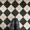 Vintage Vinyl Floorcloth Rug (Pattern 65 High Fidelity)