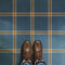 Vintage Vinyl Floorcloth Rug (Pattern 68 Birmingham)