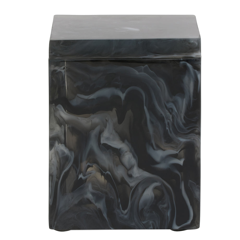 Abiko Translucent Cast Resin Bathroom Accessories (Obsidian)