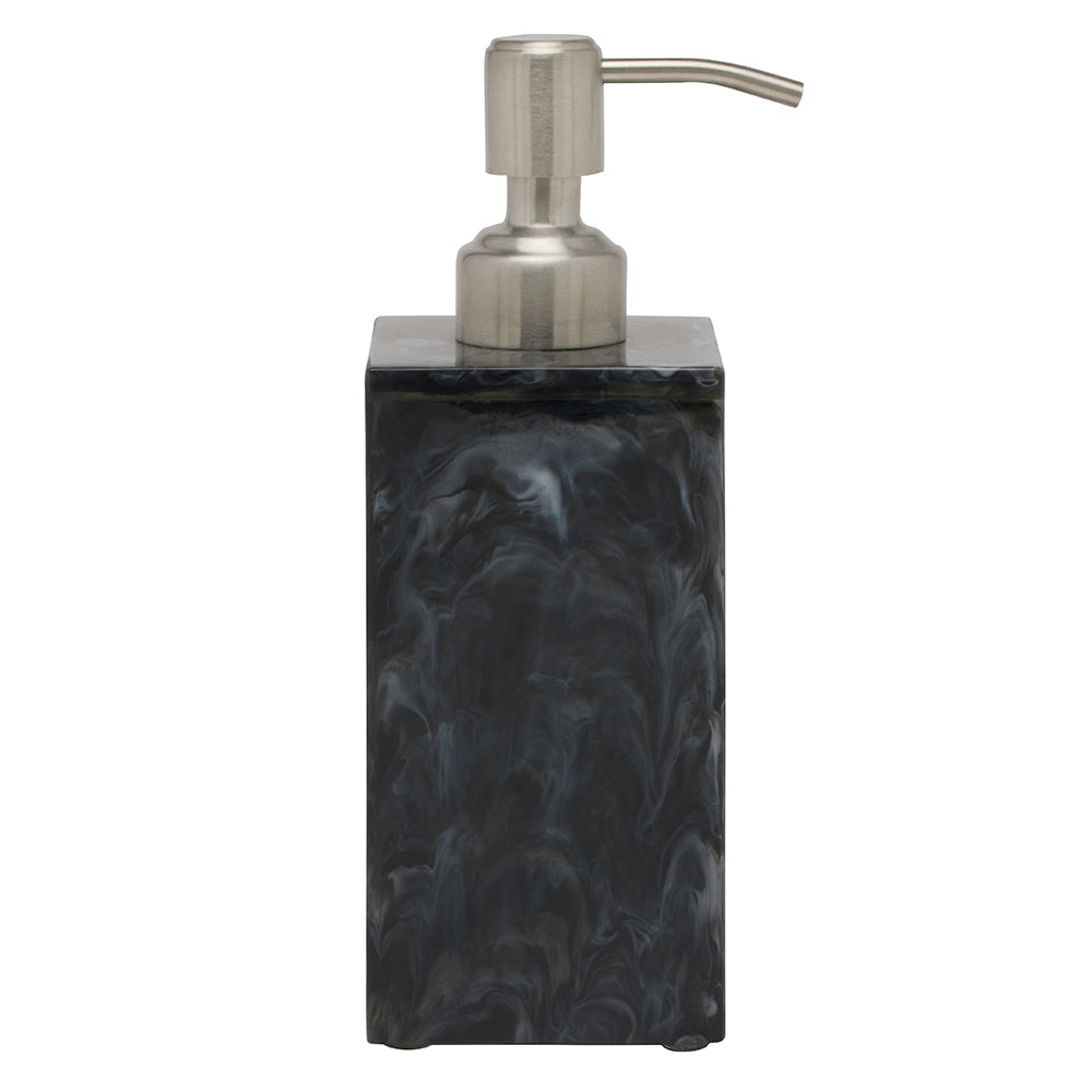 Abiko Translucent Cast Resin Soap Pump (Obsidian)