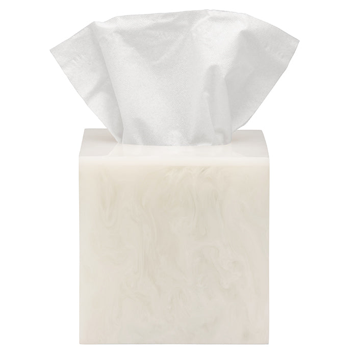 Abiko Translucent Cast Resin Tissue Box