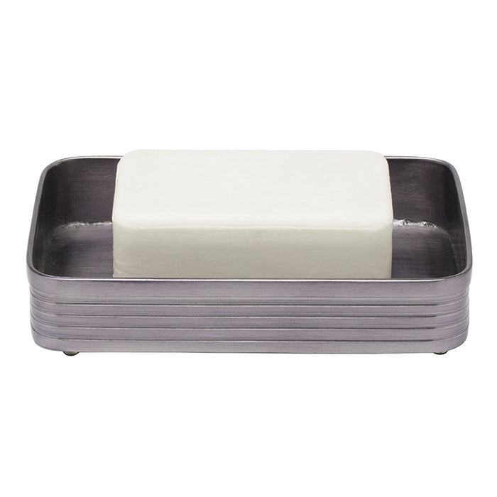 Adelaide Brass Soap Dish (Pewter)