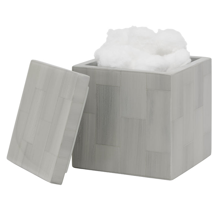 Arles Faux Horn Bathroom Accessories (Light Gray)