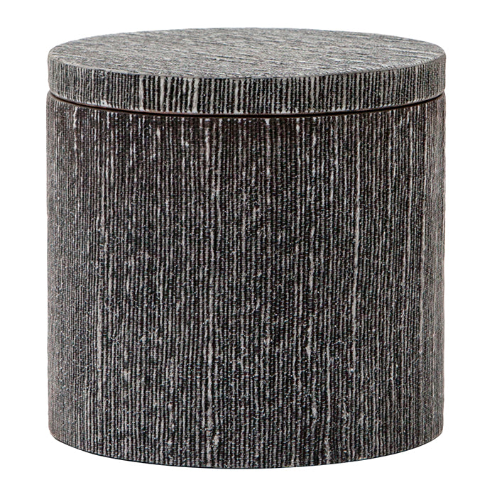 Bruges Faux Silk Bathroom Accessories (Charcoal)