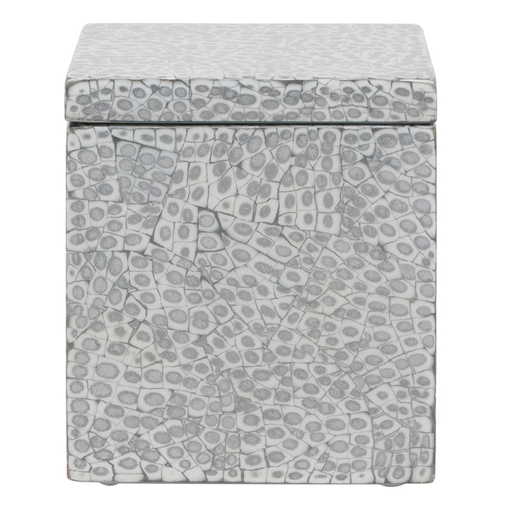 Callas Lacquered Bathroom Accessories (Silver/White)