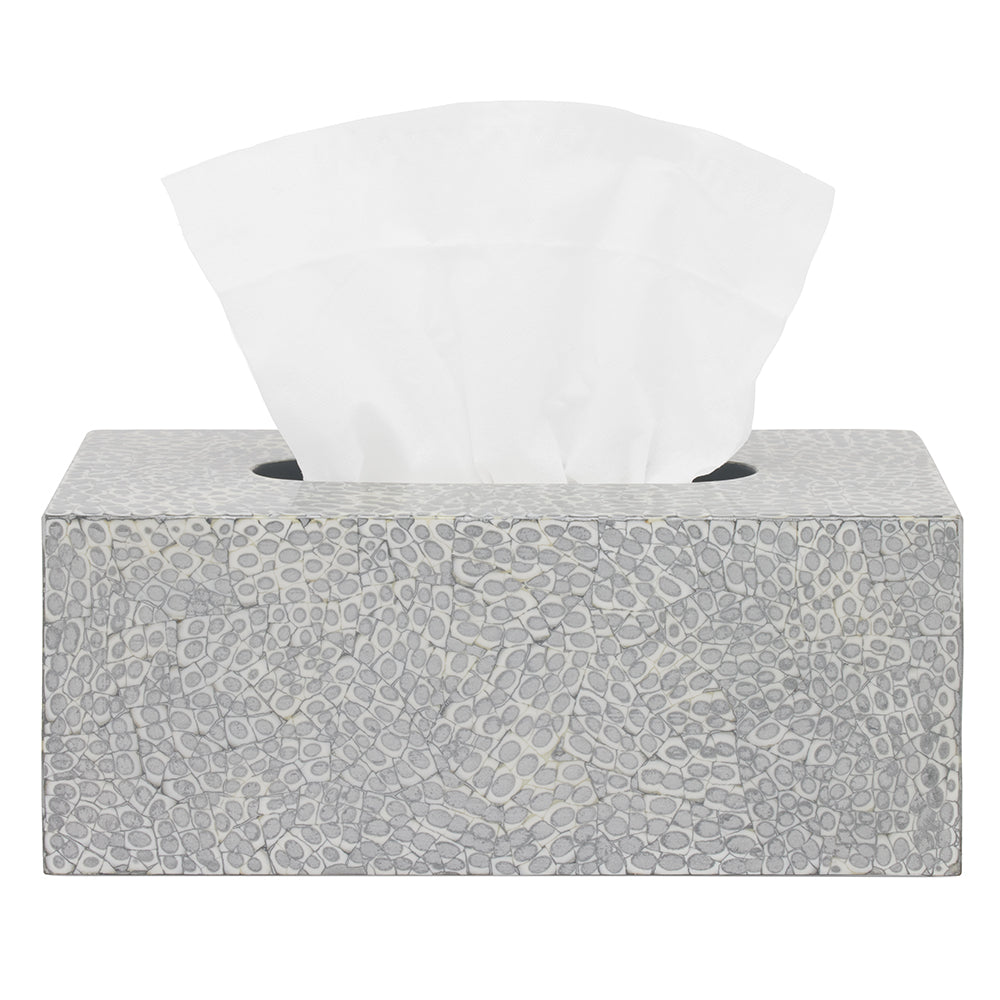 Callas Lacquered Bathroom Accessories (Silver/White)