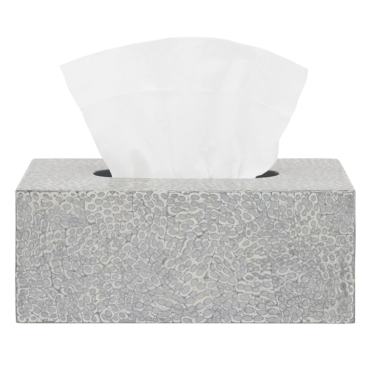 Callas Lacquered Bathroom Accessories (Silver/White)