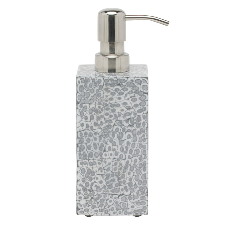 Callas Lacquered Bathroom Accessories (Silver/White)