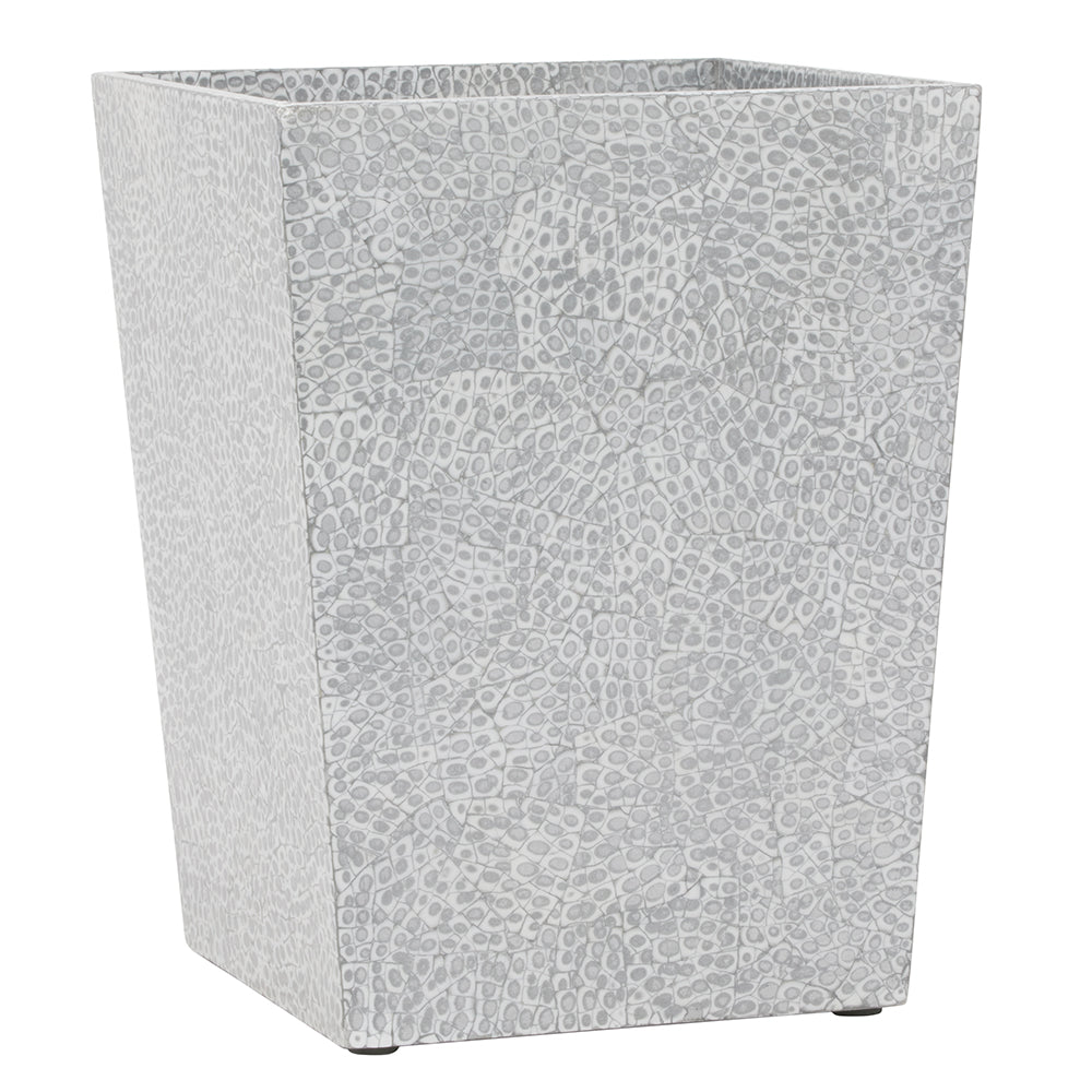 Callas Lacquered Bathroom Accessories (Silver/White)