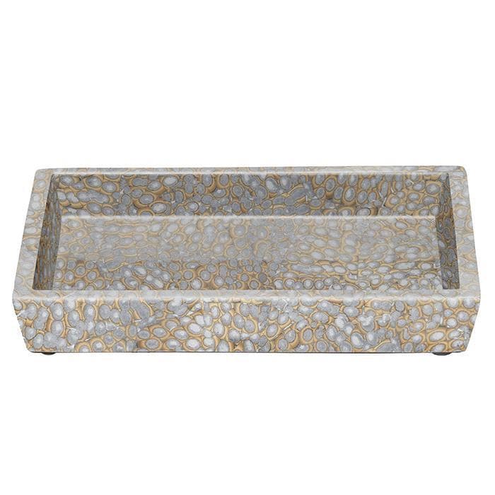 Callas Lacquered Eggshell Soap Dish (Silver)