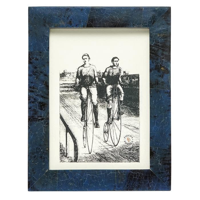 Colmar Dark Blue Pen Shell Picture Frame - Thumbnail 2
