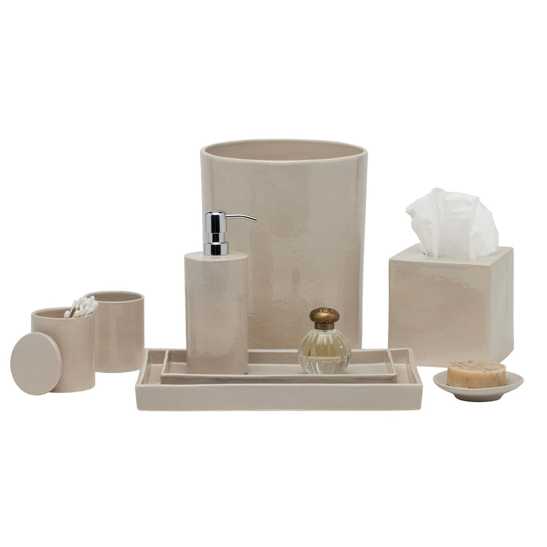 Cordoba Ceramic Bathroom Accessories (Sand)