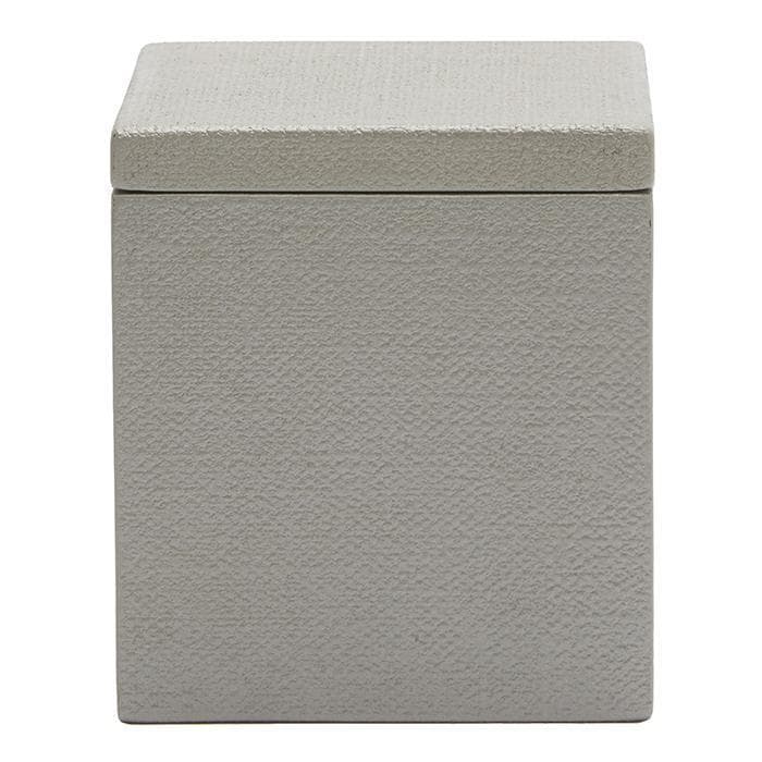 Dannes Faux Belgian Linen Canister - Thumbnail 2